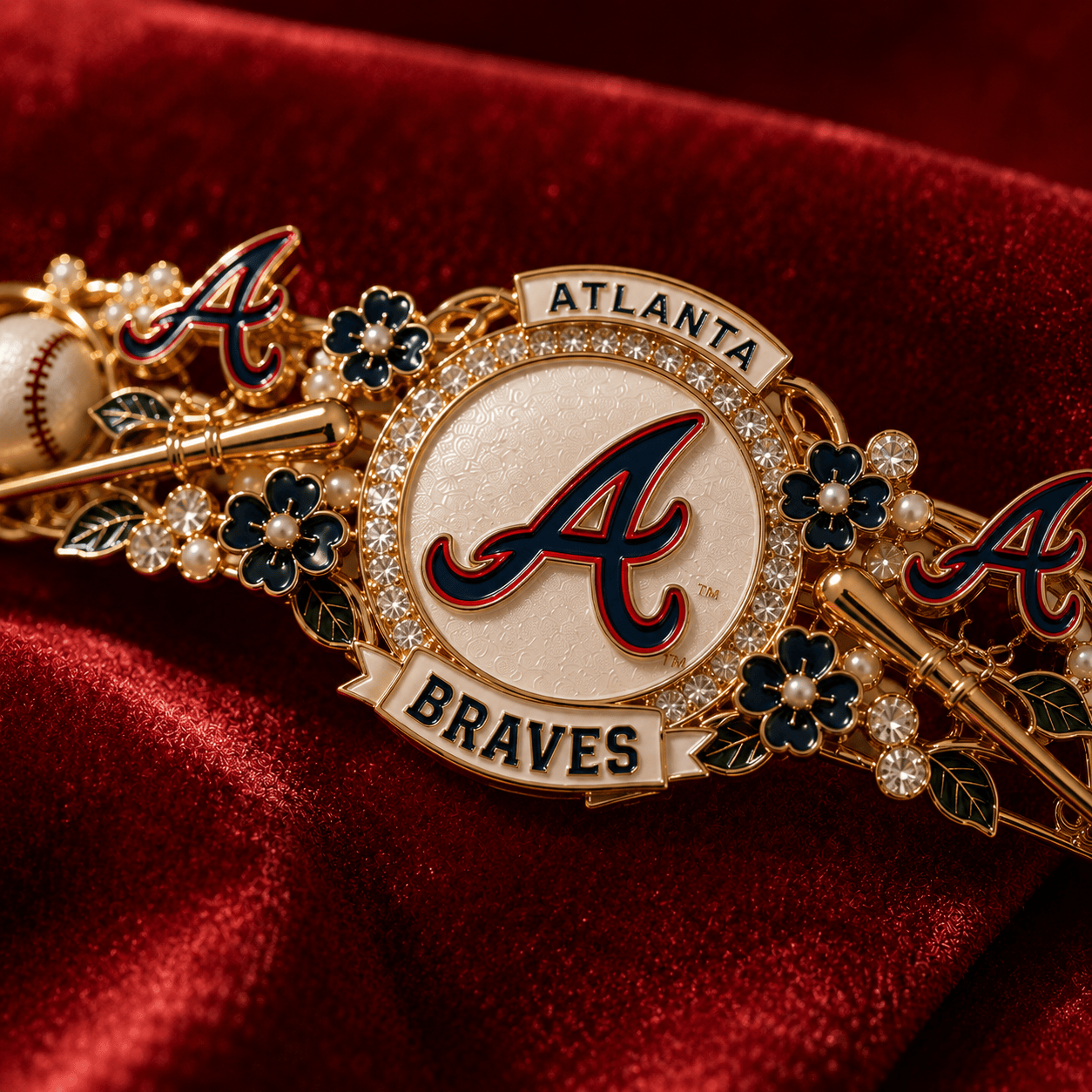ALB Elegant Gold Hair Clip For Women TMH