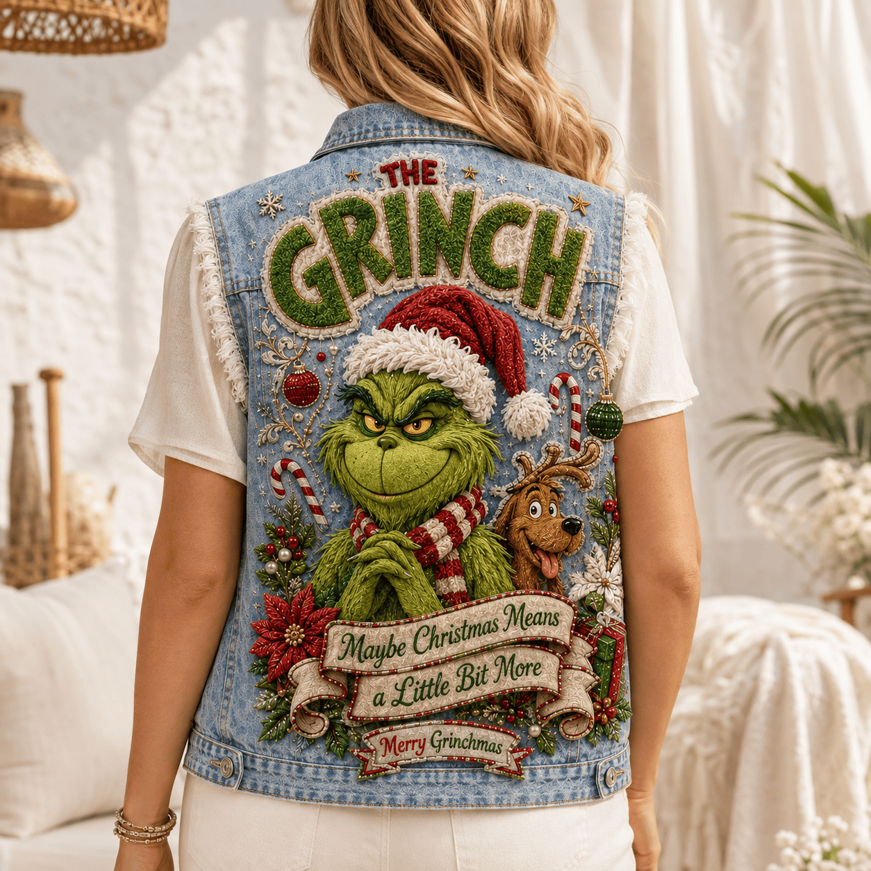 TGR PREMIUM DENIM VEST HQH