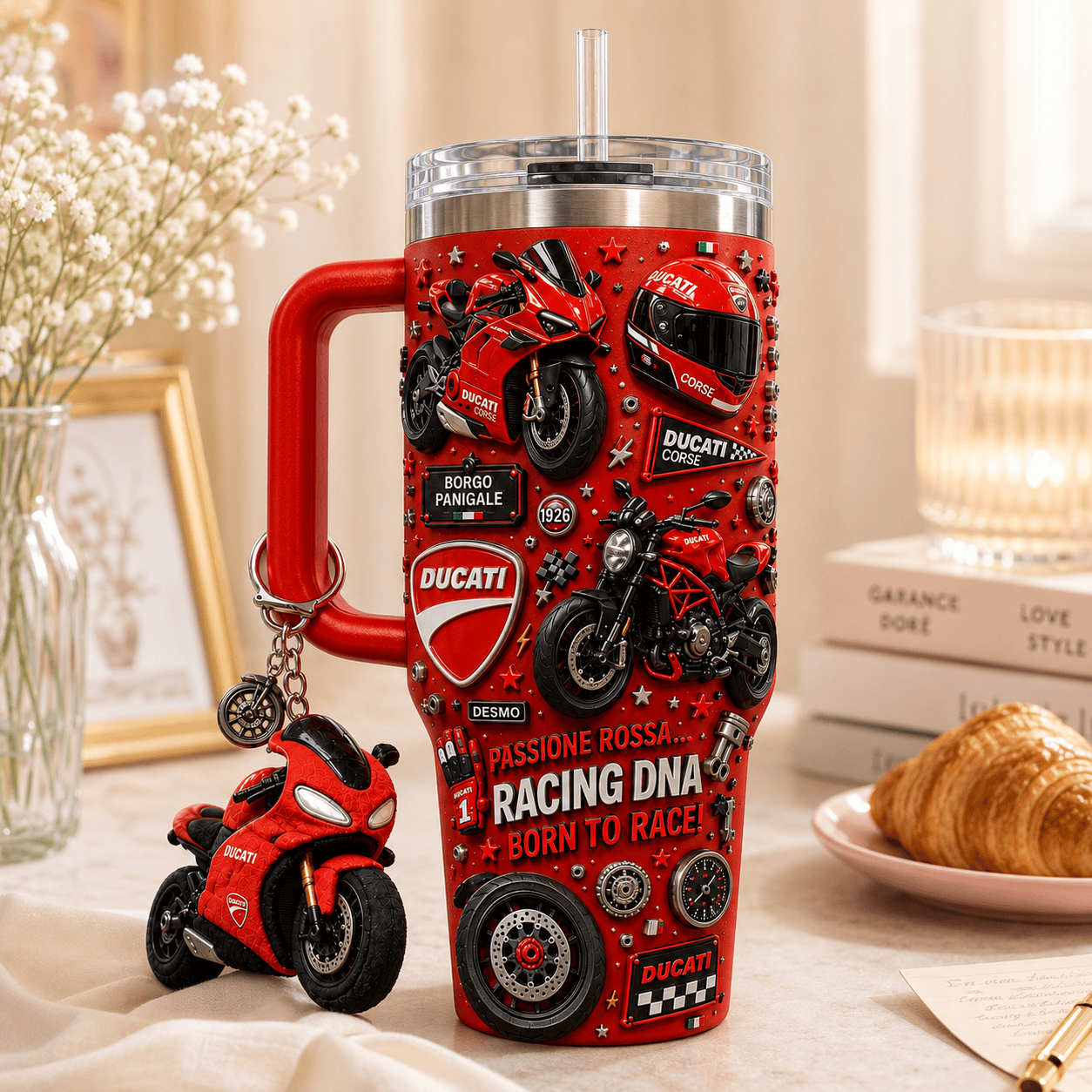 DCT 40oz Tumbler With Handle DNBN