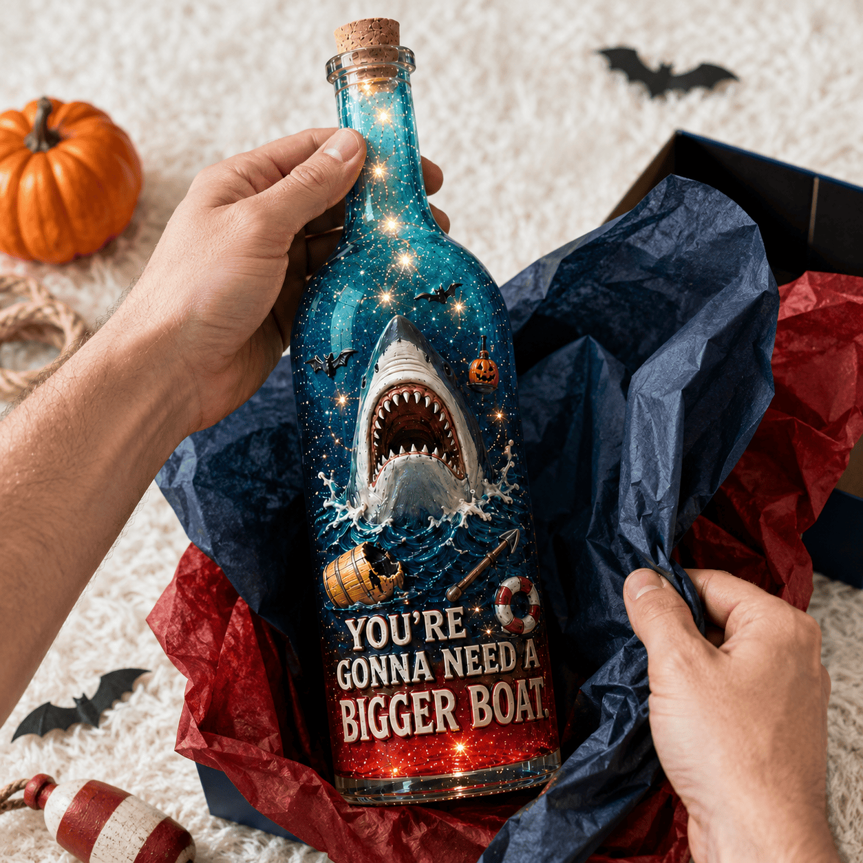 Premium JAWS Bottle Lamp NTVA