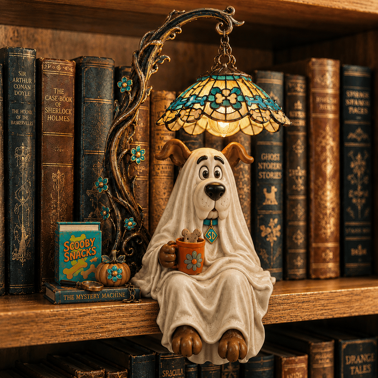 Premium SCBD Bookshelf Figurines Lamp PDL