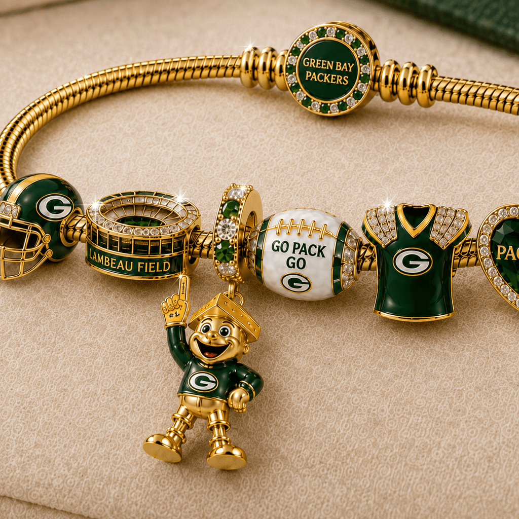 GBP Gold Charm Bracelet Set TMH
